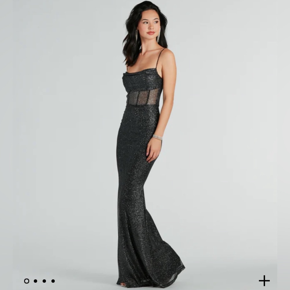 Black corset Windsor dress Medium